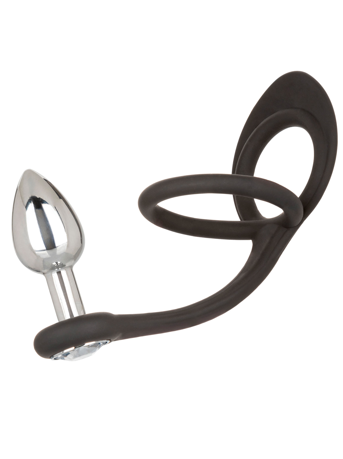 Anal Plug With Erection Ring - 5.7cm