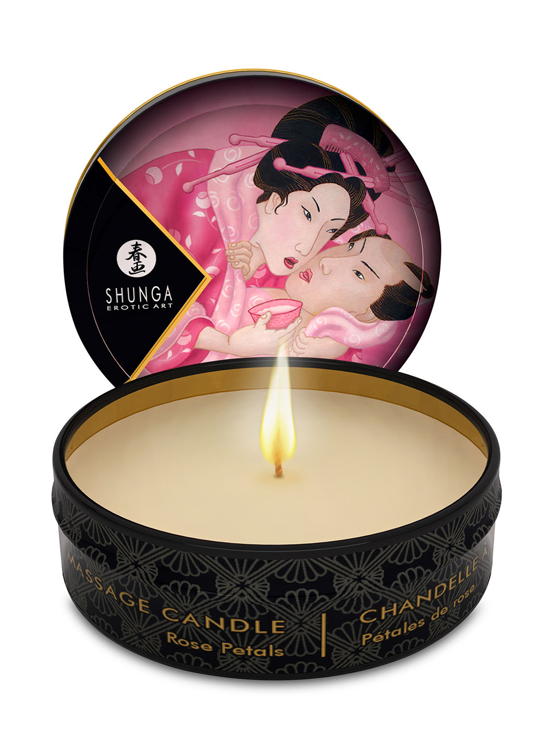 Aphrodisia Massage Candle/Rose Petals - Shunga®