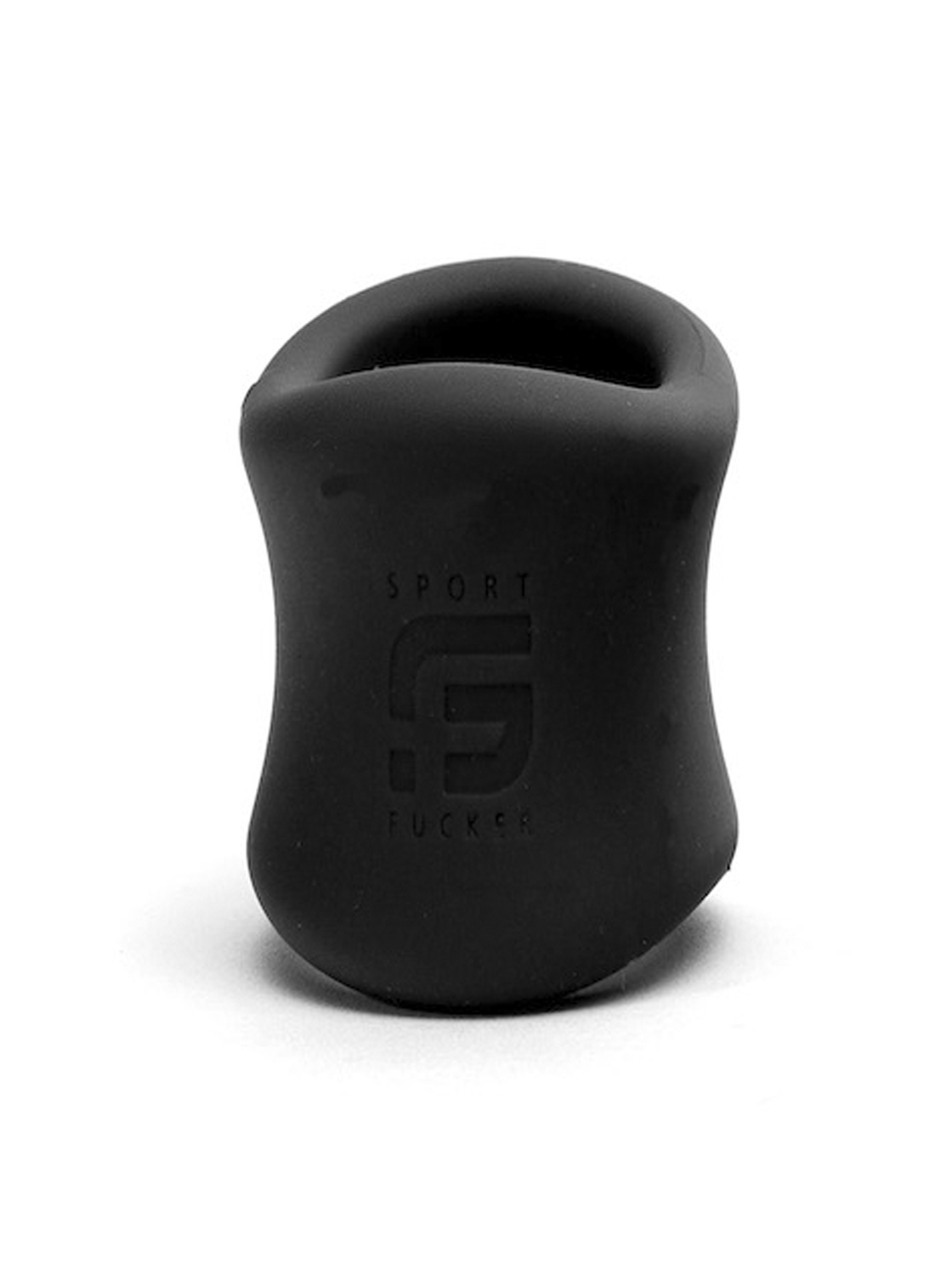 Black Testicle Stretcher - Sport Fucker Ergo 50 mm