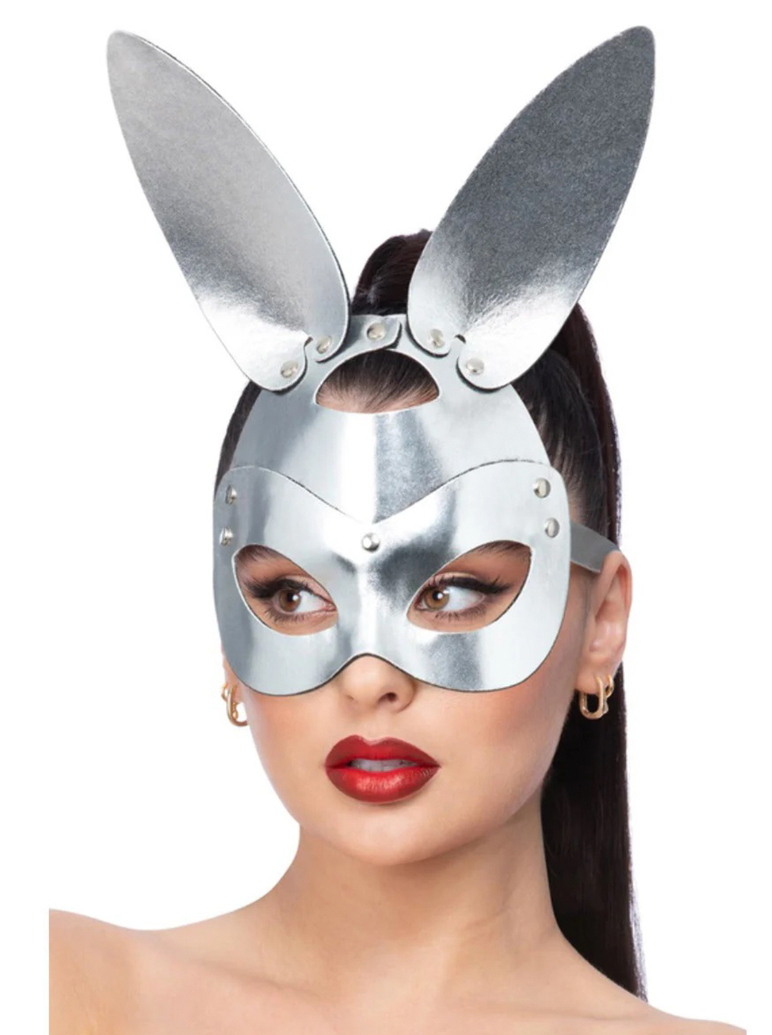 Bunny Mask - Silver