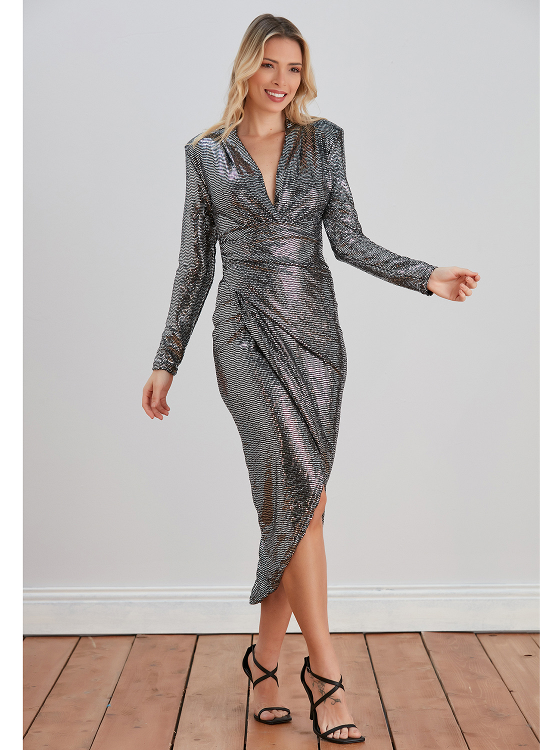 Dress Emilia - Silver