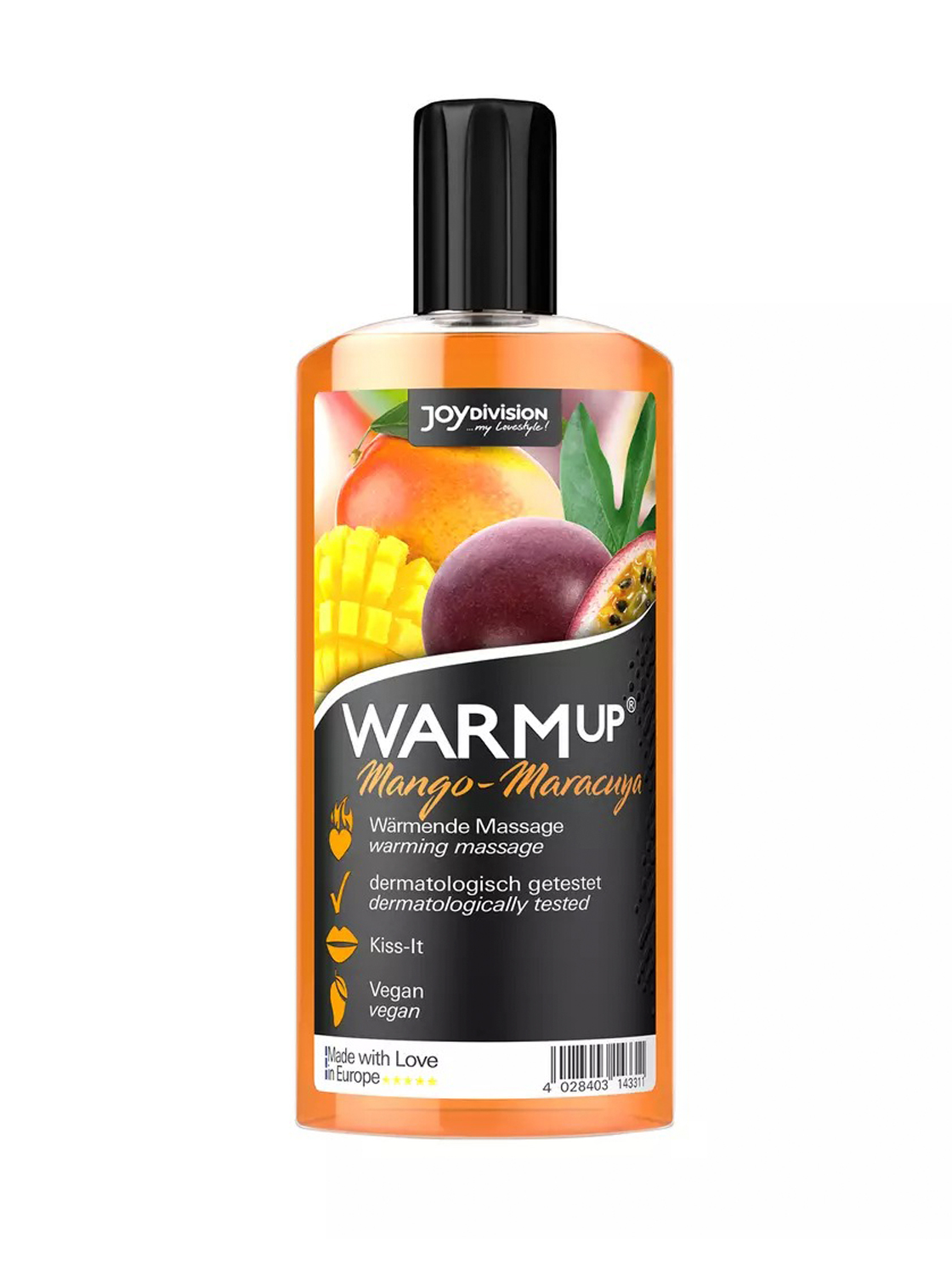 Edible Heat Effect Oil - Mango & Passion Fruit 150ml