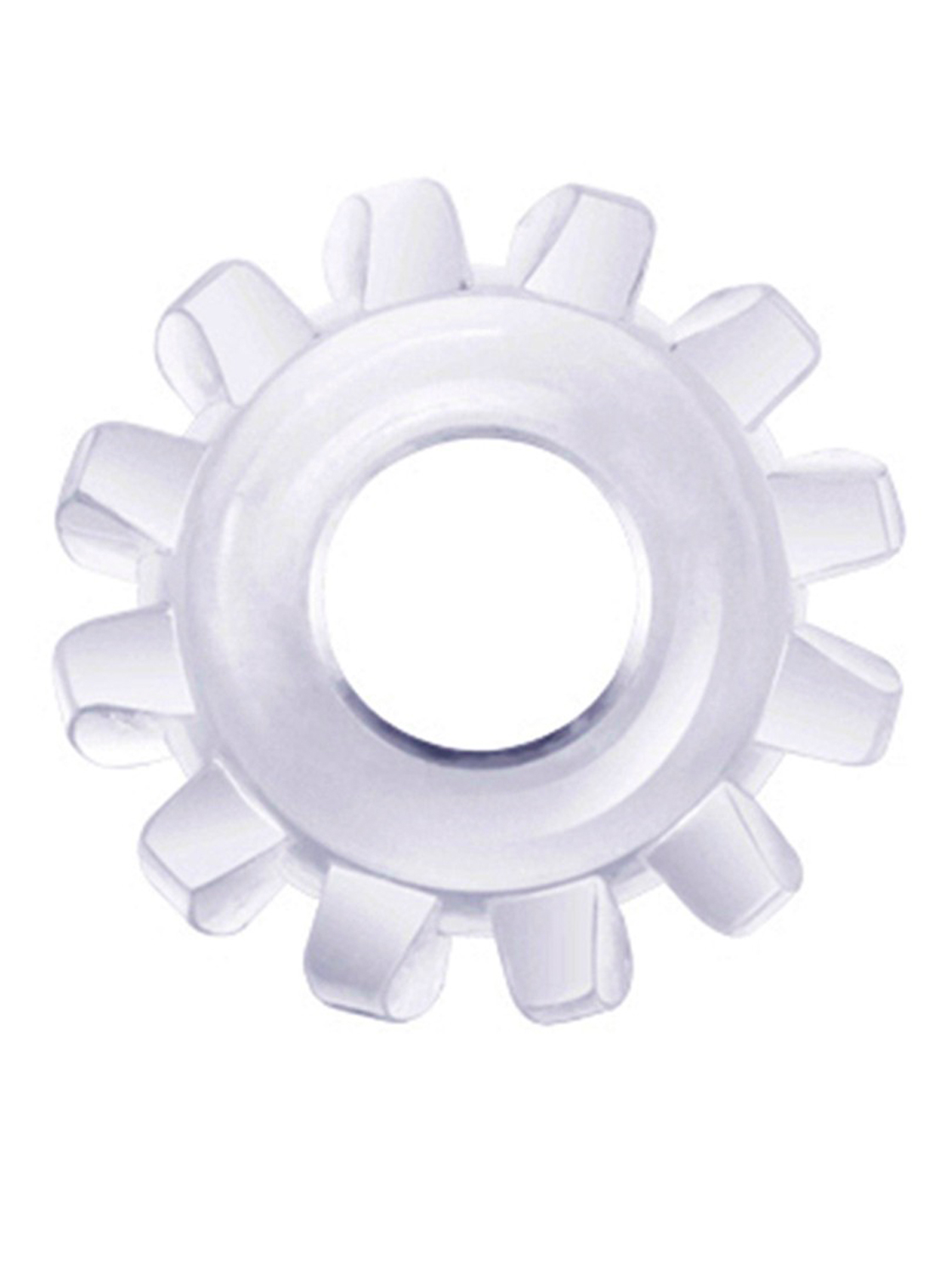 Erection Cock Ring - Power Plus Transparent