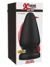 Extreme Giant Dragon XXL Large Anal Plug with Scale Texture - 16cm – image 3