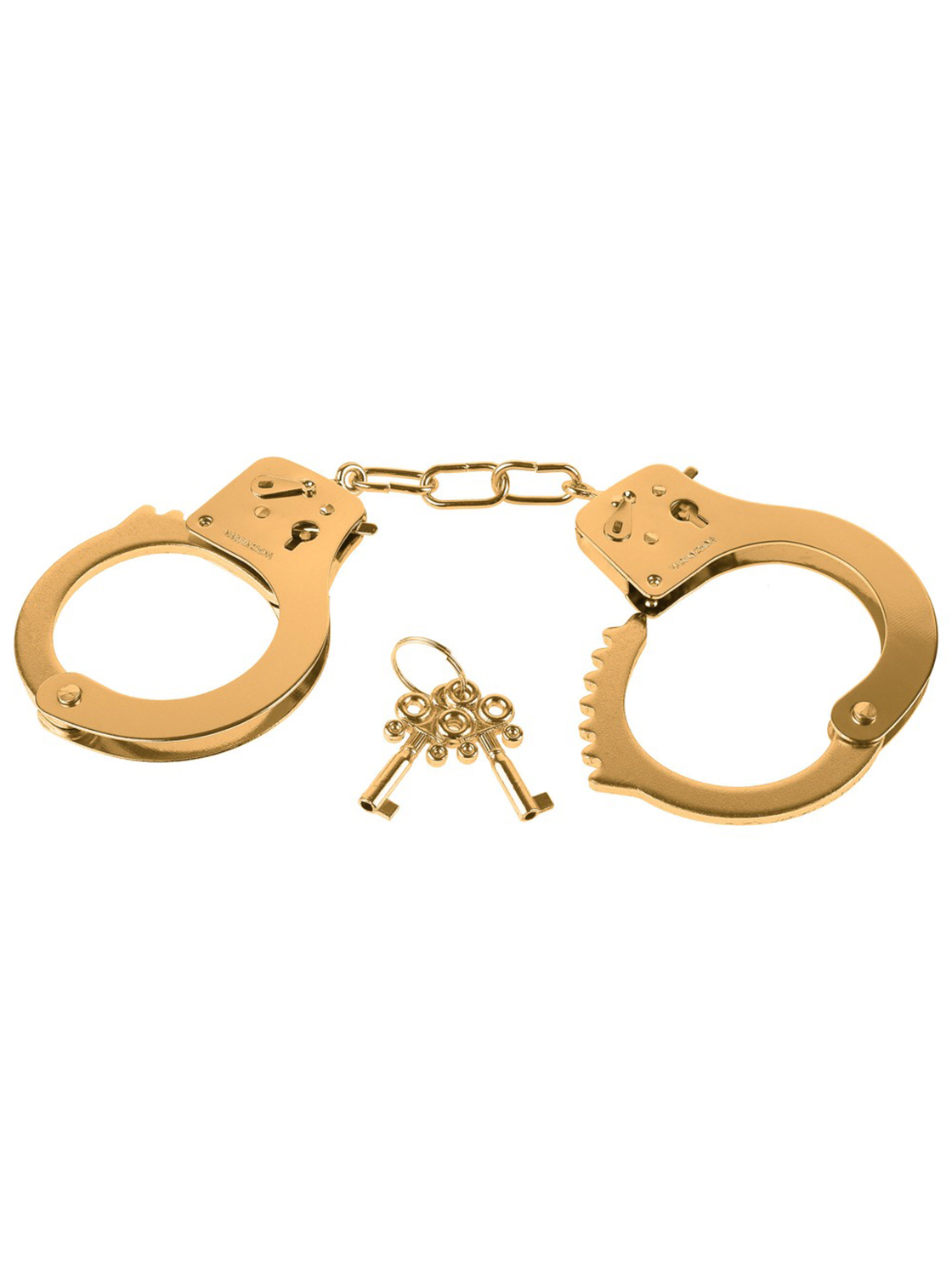 Gold Metal Handcuffs