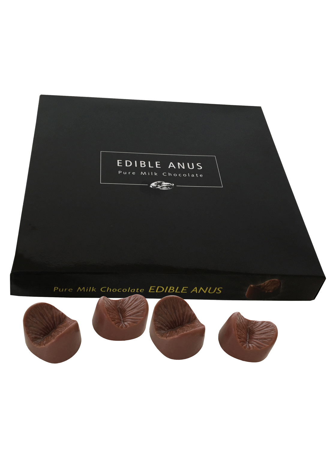 Humorous Anus-Shaped Chocolates - 42g