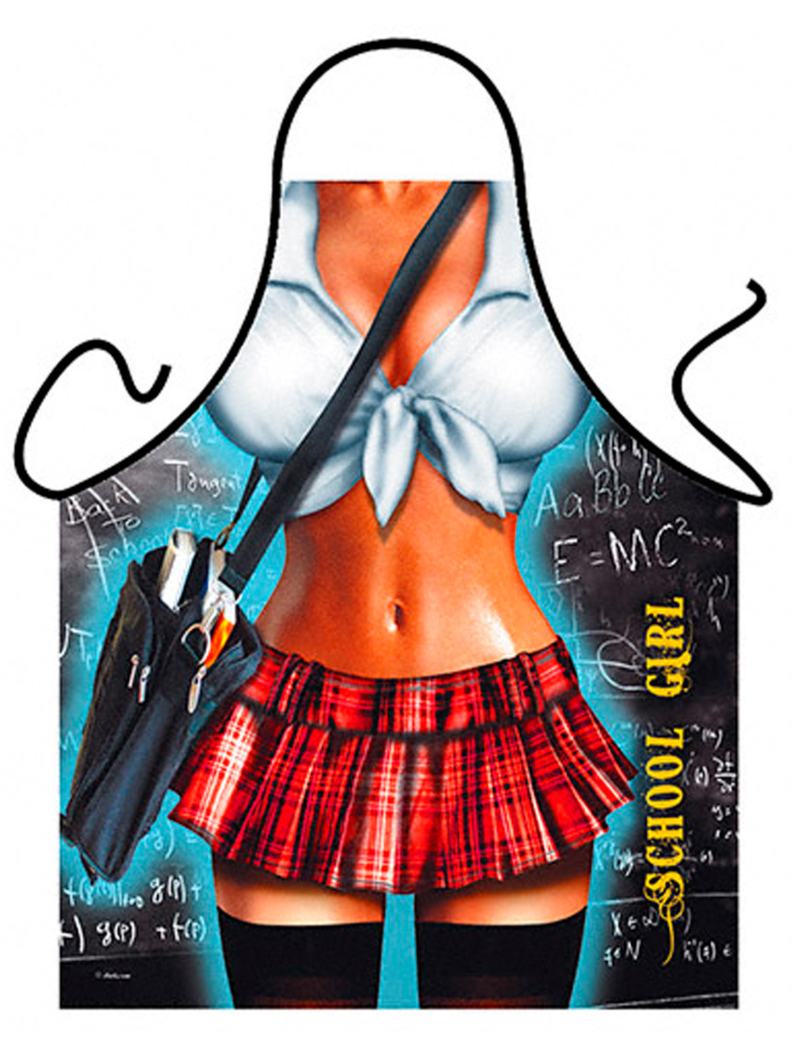 Humorous Apron - Sexy School Girl