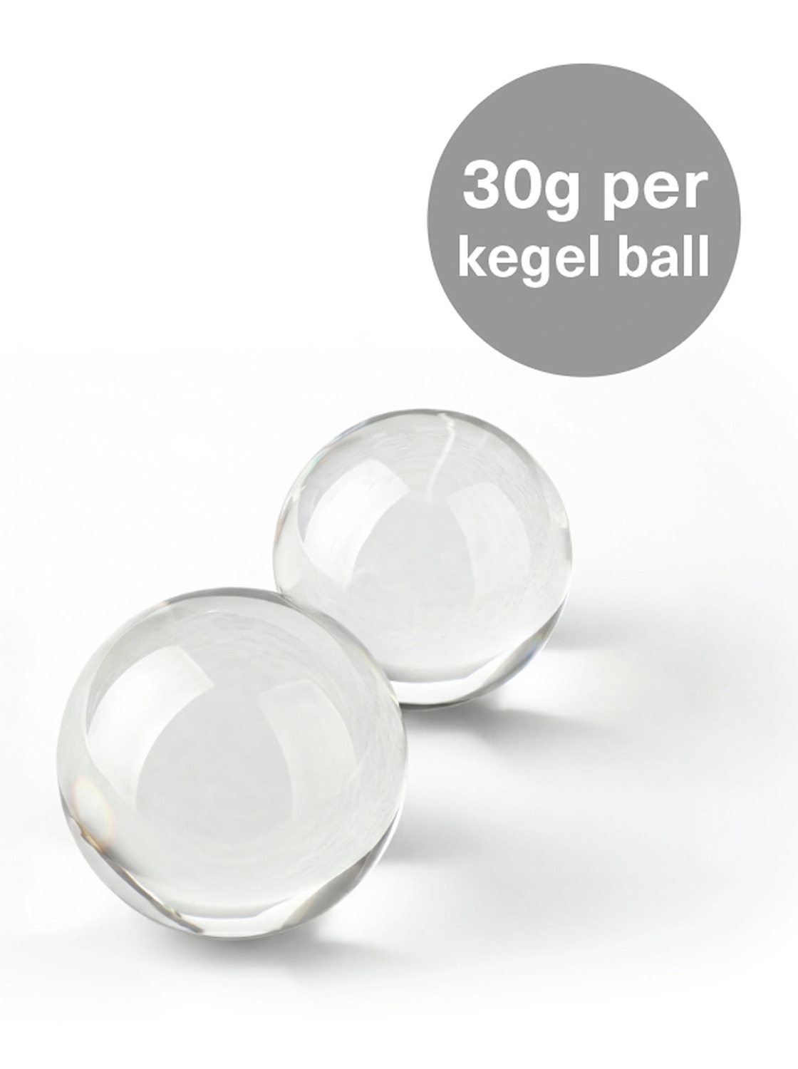 Individual Glass Kegel Balls