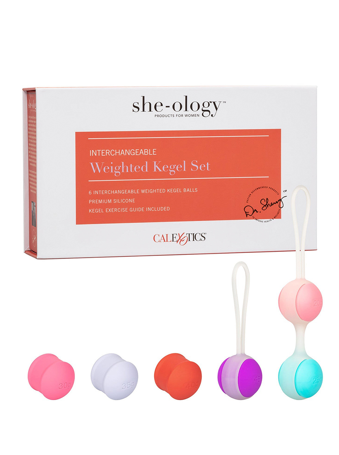 Interchangeable Weighted Kegel Ball Set - She-Ology
