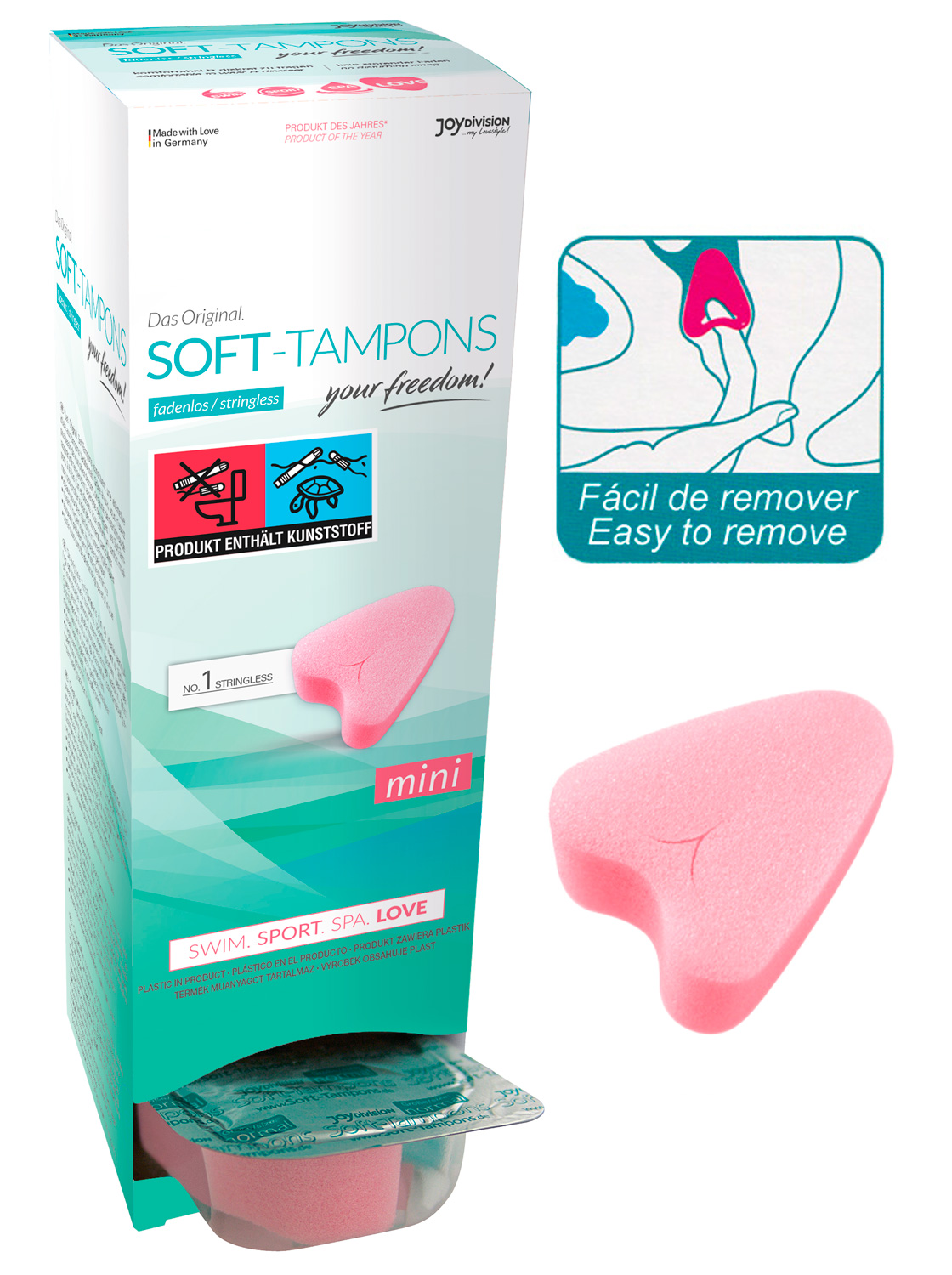 Joydivision Soft Tampons Normal 10 Pack