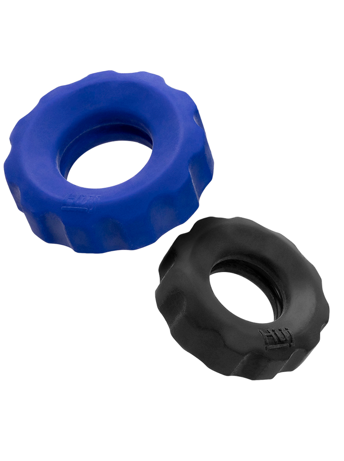 Kit of 2 Erection Rings Black/Blue - Cog