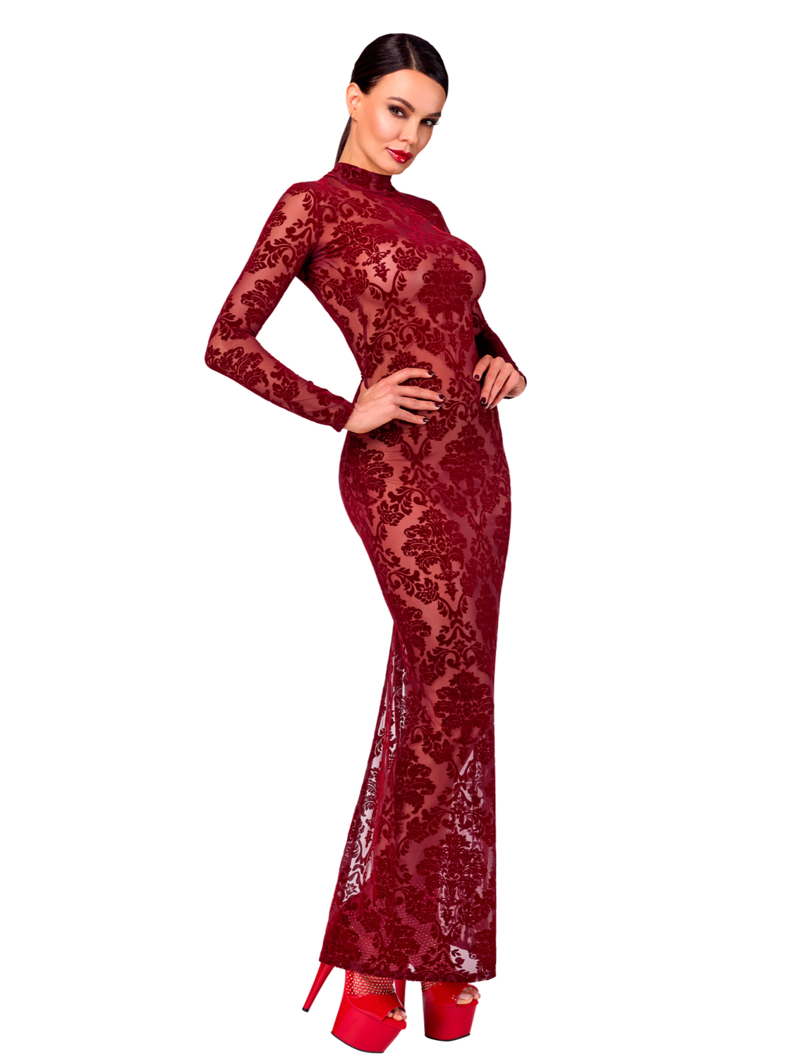 Long Dress Kink Royal