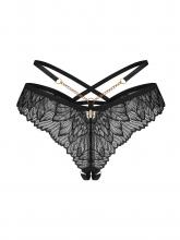 Obsessive Matildea Black Open Crotch Thong – image 4
