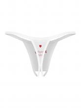 Obsessive Open Crotch Thong with “Naughty Bride” Slogan - Weddya Bride – image 4