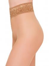 Plain Tights with Reinforced Waistband - 40 Den – image 3