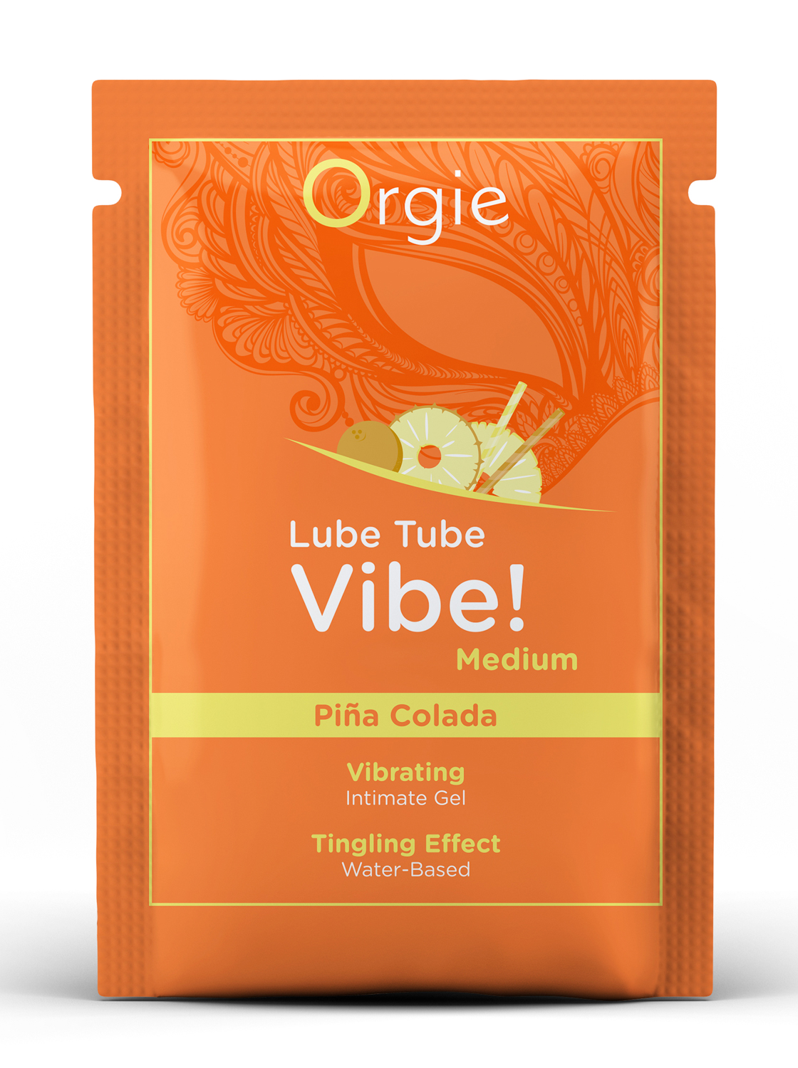 SAMPLE - Edible Stimulating Lubricant - Lube Tube Piña Colada 2ml