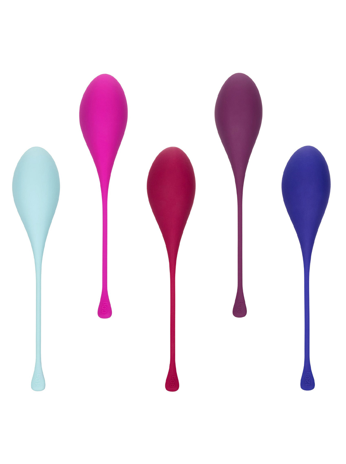 Set of 5 Kegel Exercisers with Progressive Weights