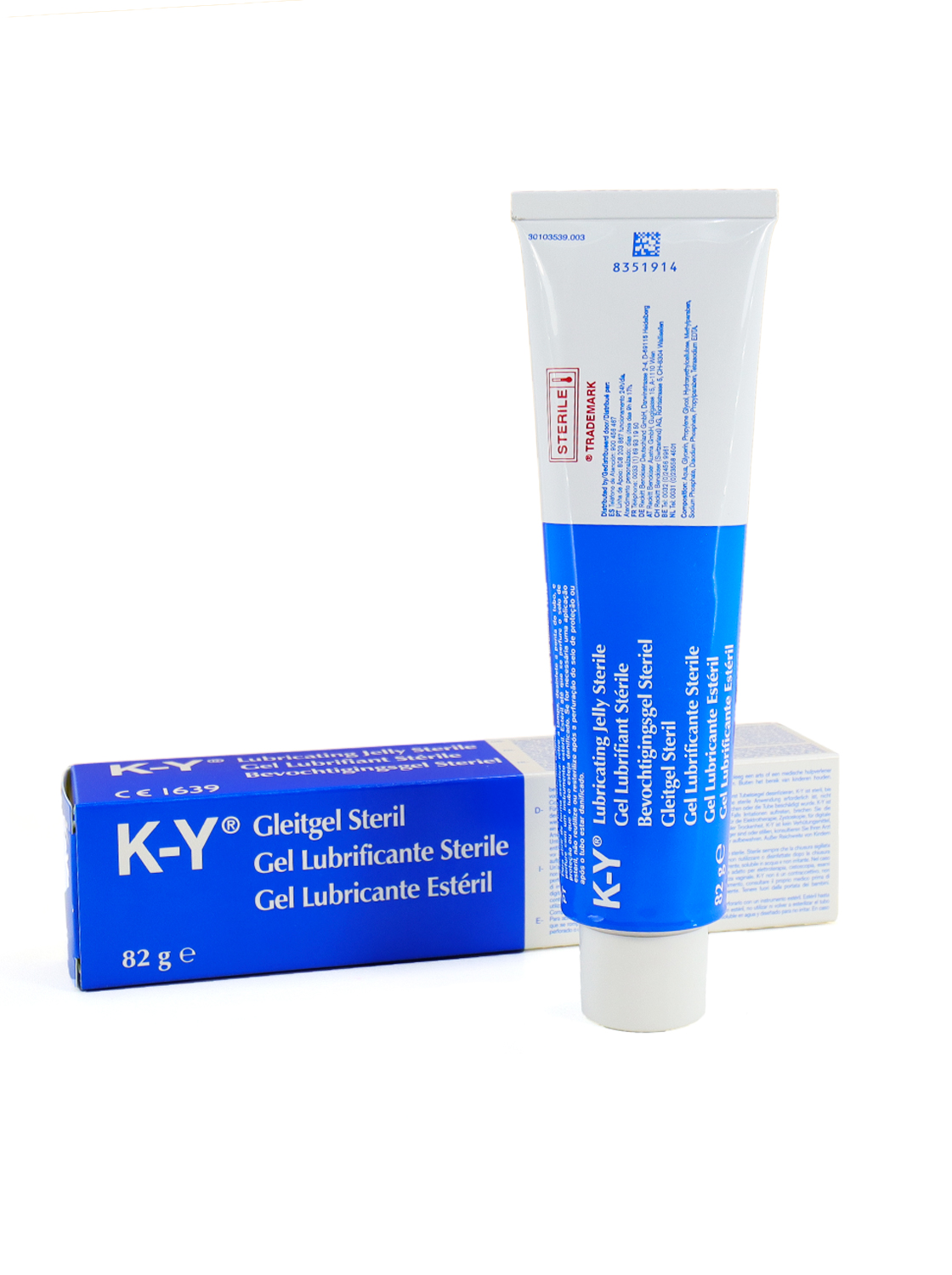Sterilised K-Y Lubricant Johnson & Johnson - 82g