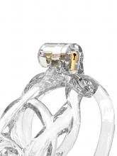 Transparent Chastity Cage - 9.5cm – image 2