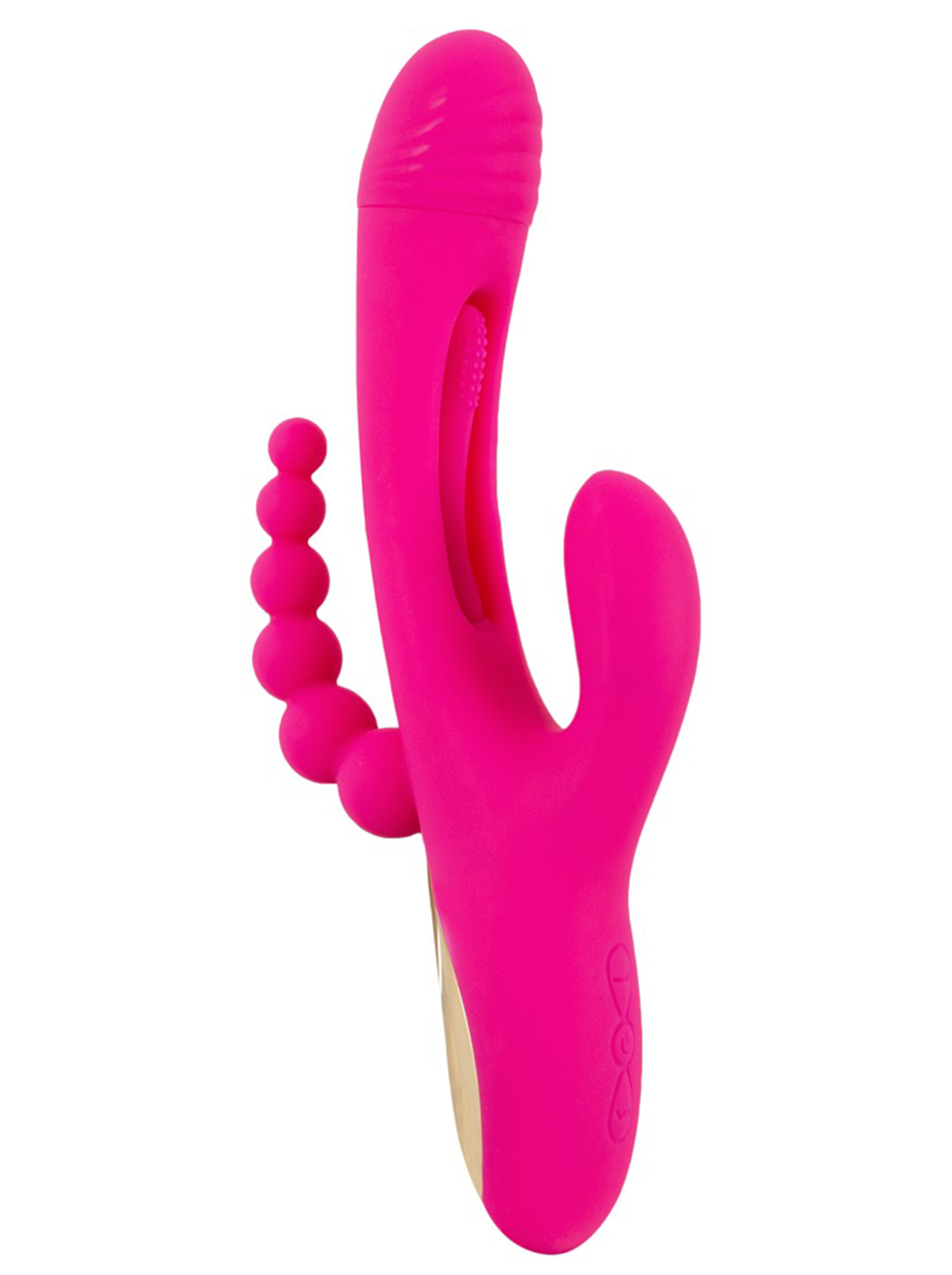 Triple Vibrator with Moving Tongue