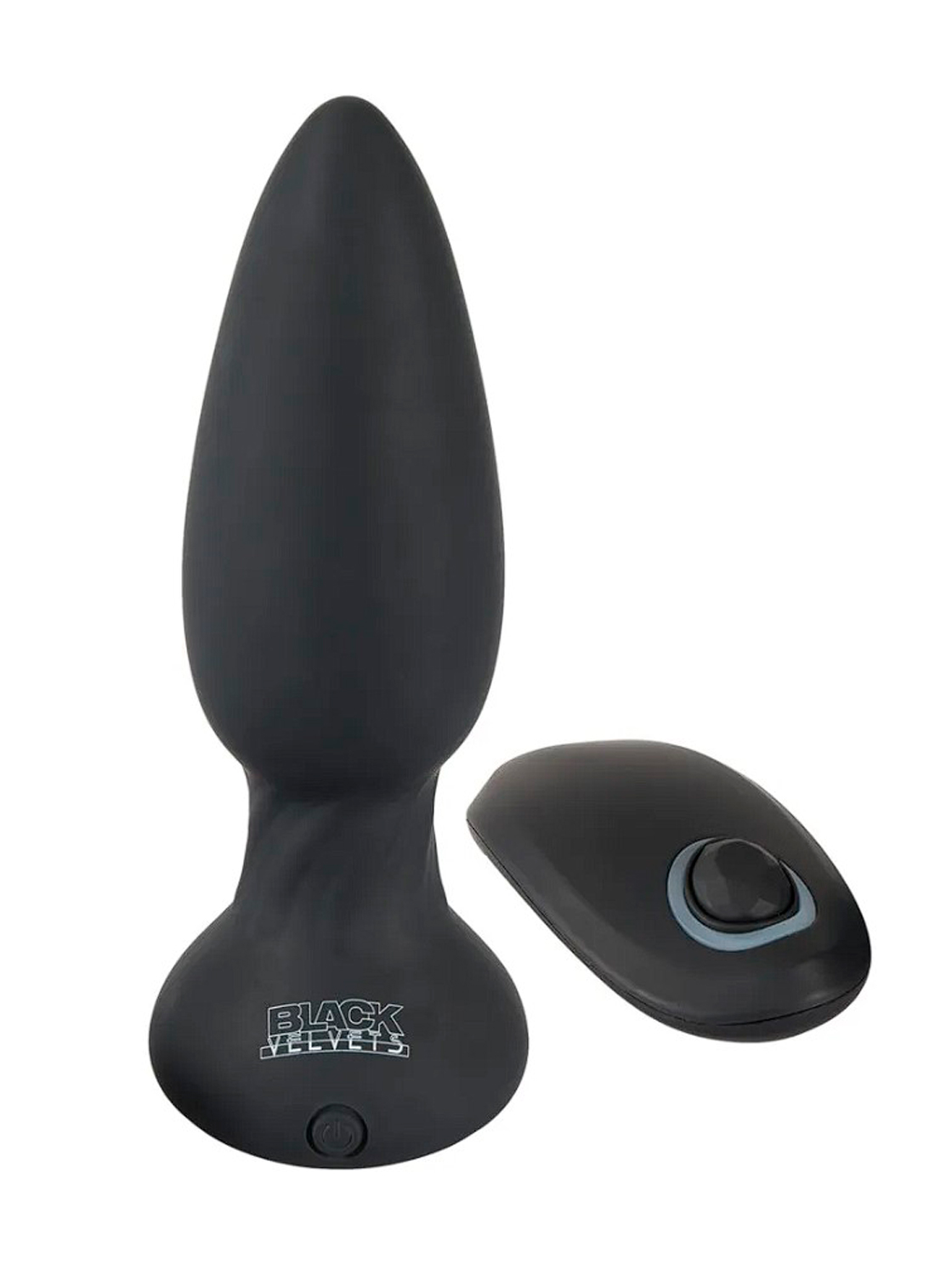 Vibrating & Rotating Anal Plug - 11.5 cm