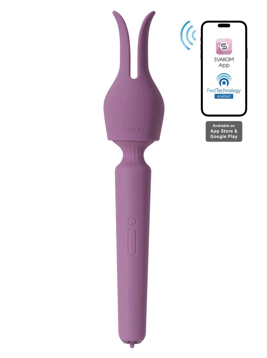 vibrating ring with remote Ritual Euphoria Rechargeable Silicone Vibrating Wand by Doc Johnson
