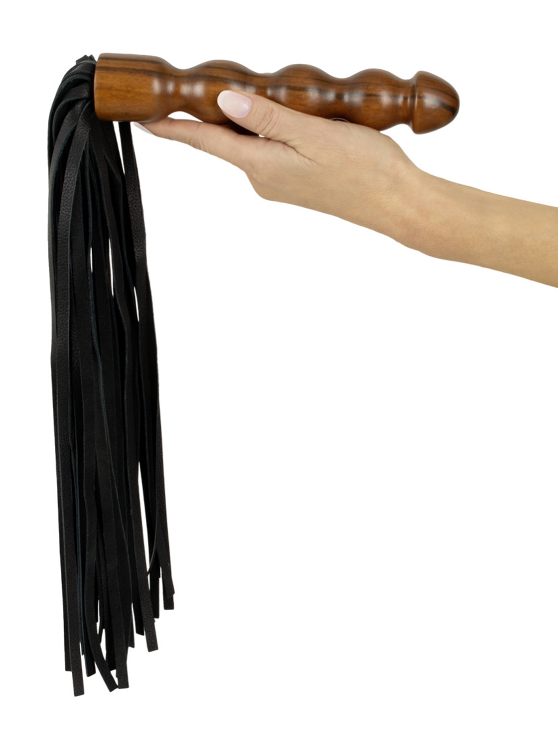 Wood and Leather Flogger