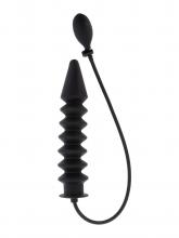 Extreme XXL Inflatable Ribbed Anal Plug - 38cm – image 1