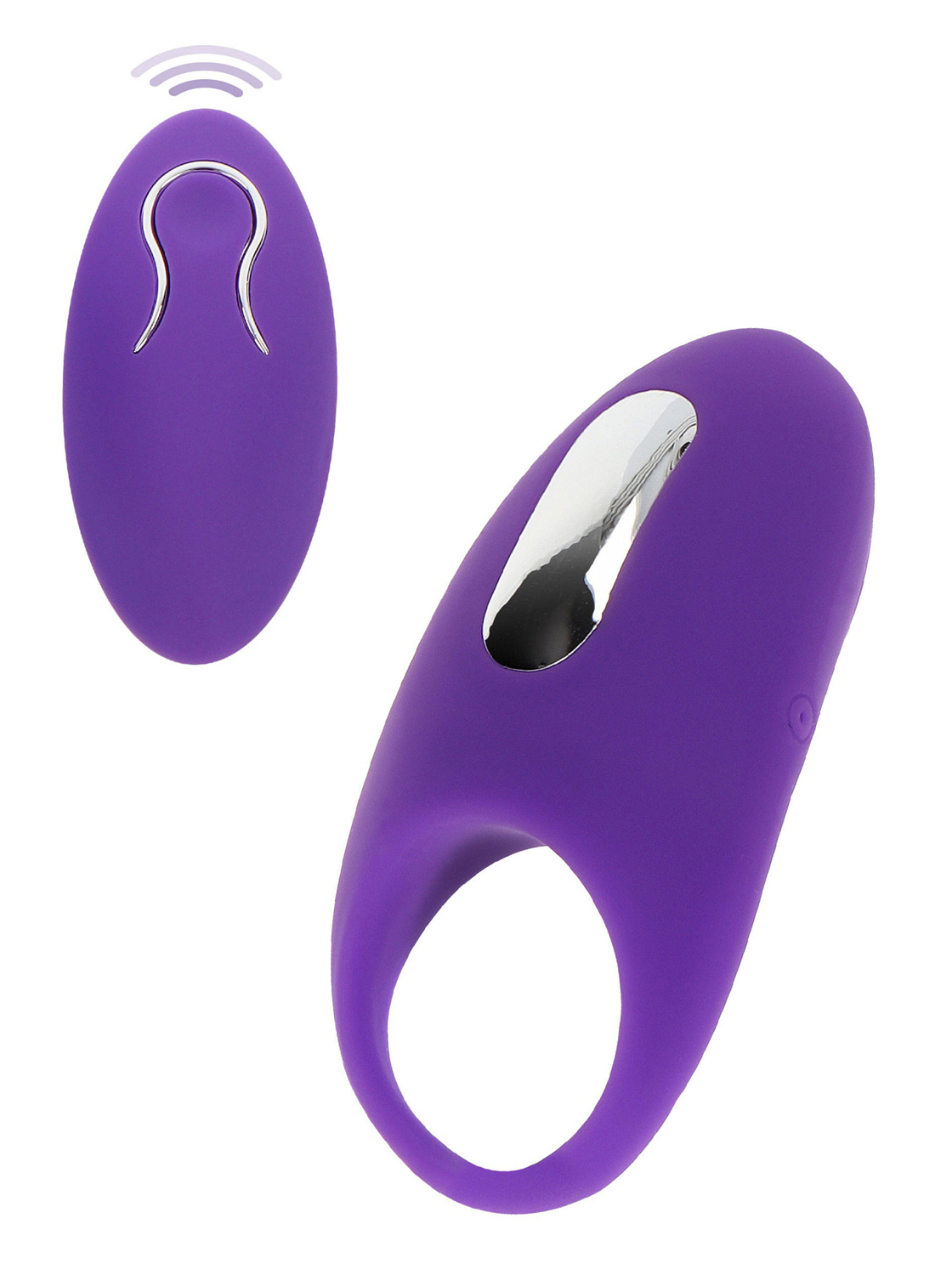 Anillo Vibratorio Recargable con Mando
