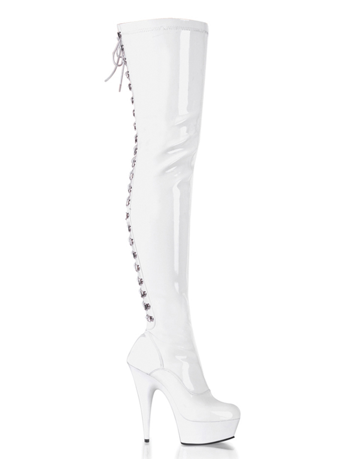 Botas XL Cordón - Blanco