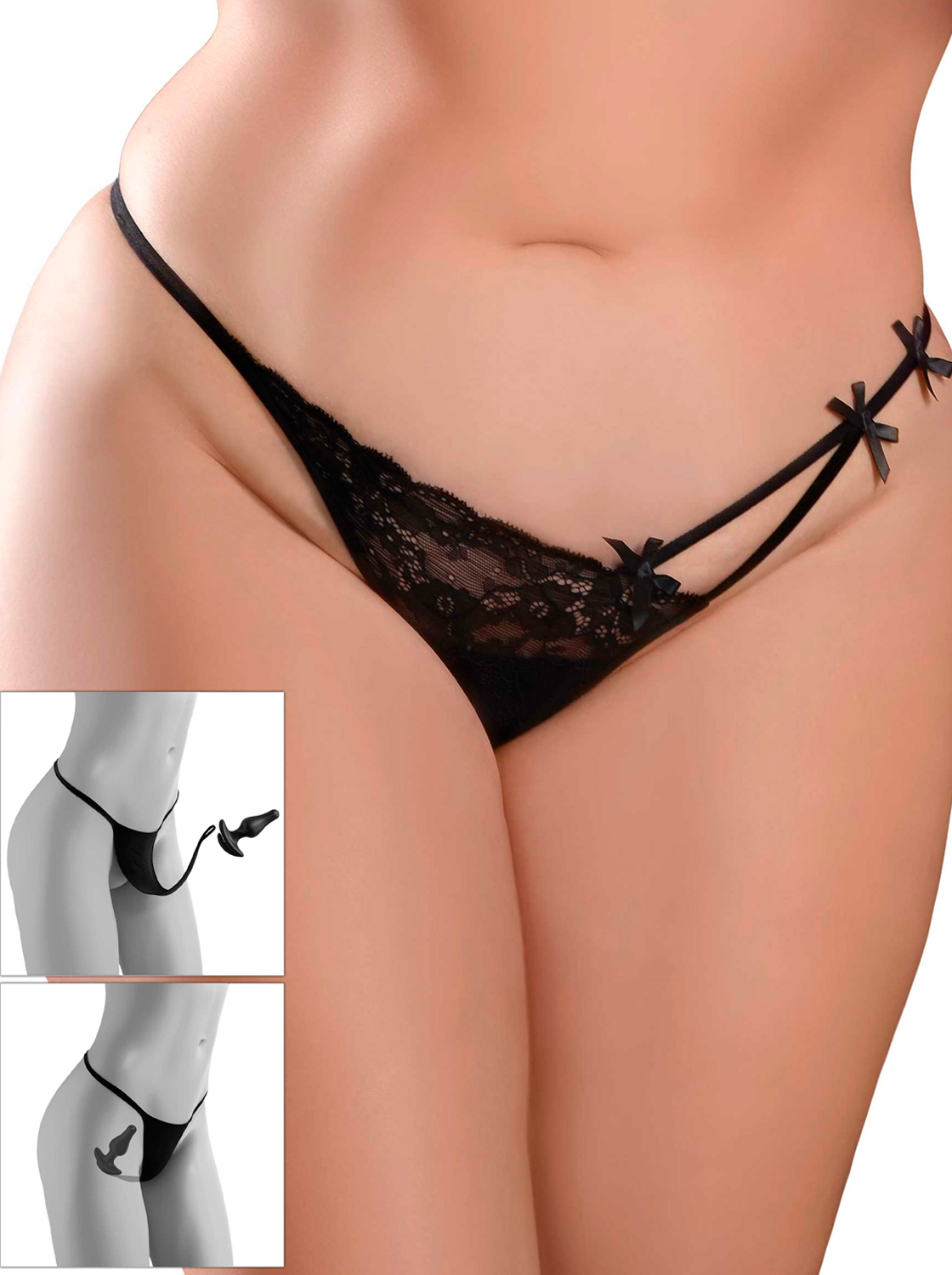 Braguita Total Pleasure - Pajarita XL - XXL