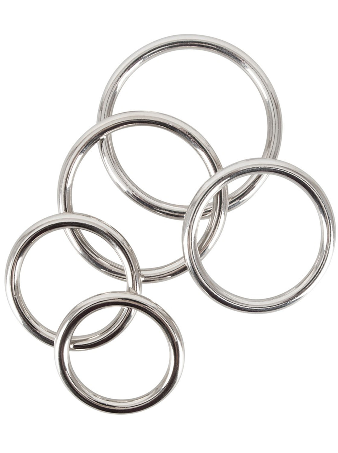 Conjunto de 5 Anillos de Metal