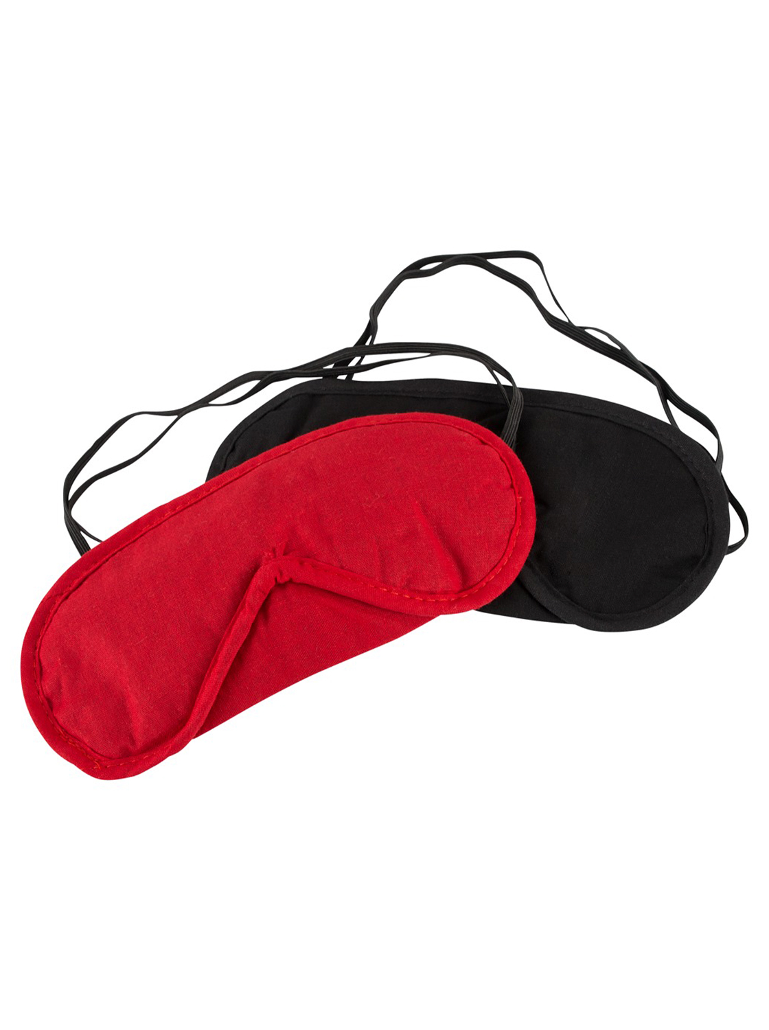 Conjunto de 2 Antifaces Sensuales – Rojo y Negro