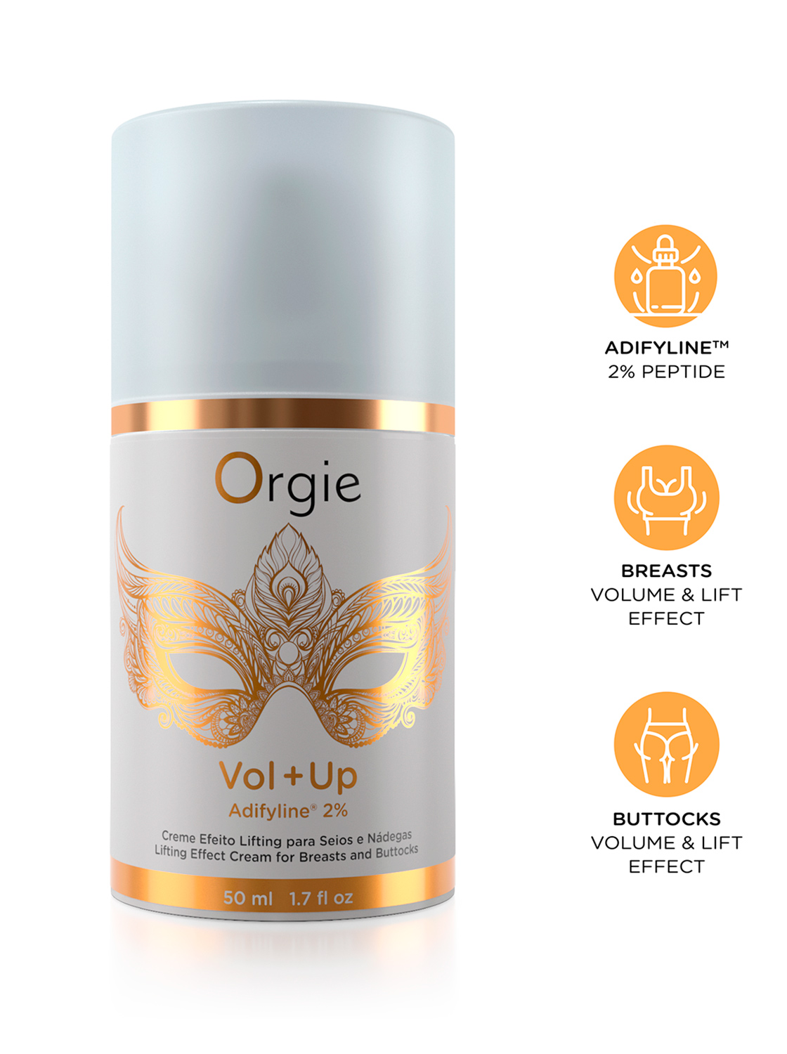 Crema Lifting Para Senos y Glúteos - Vol+ Up 50ml