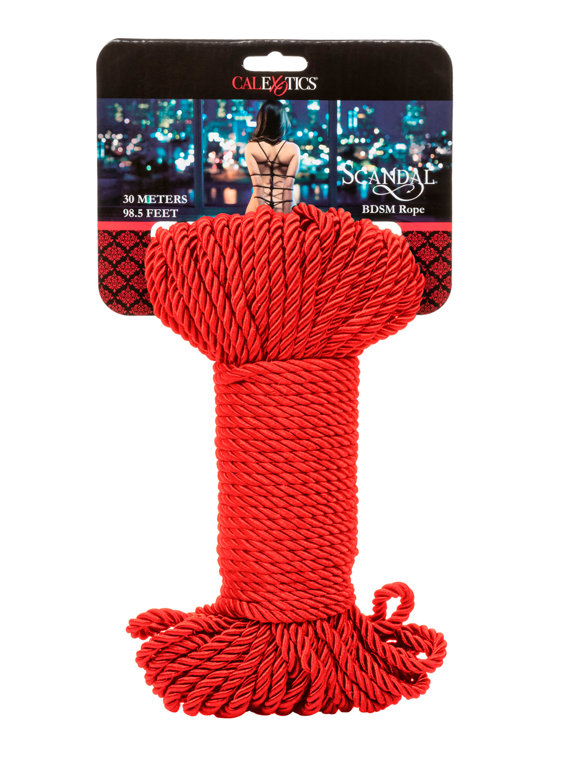 Cuerda Shibari 30m Roja