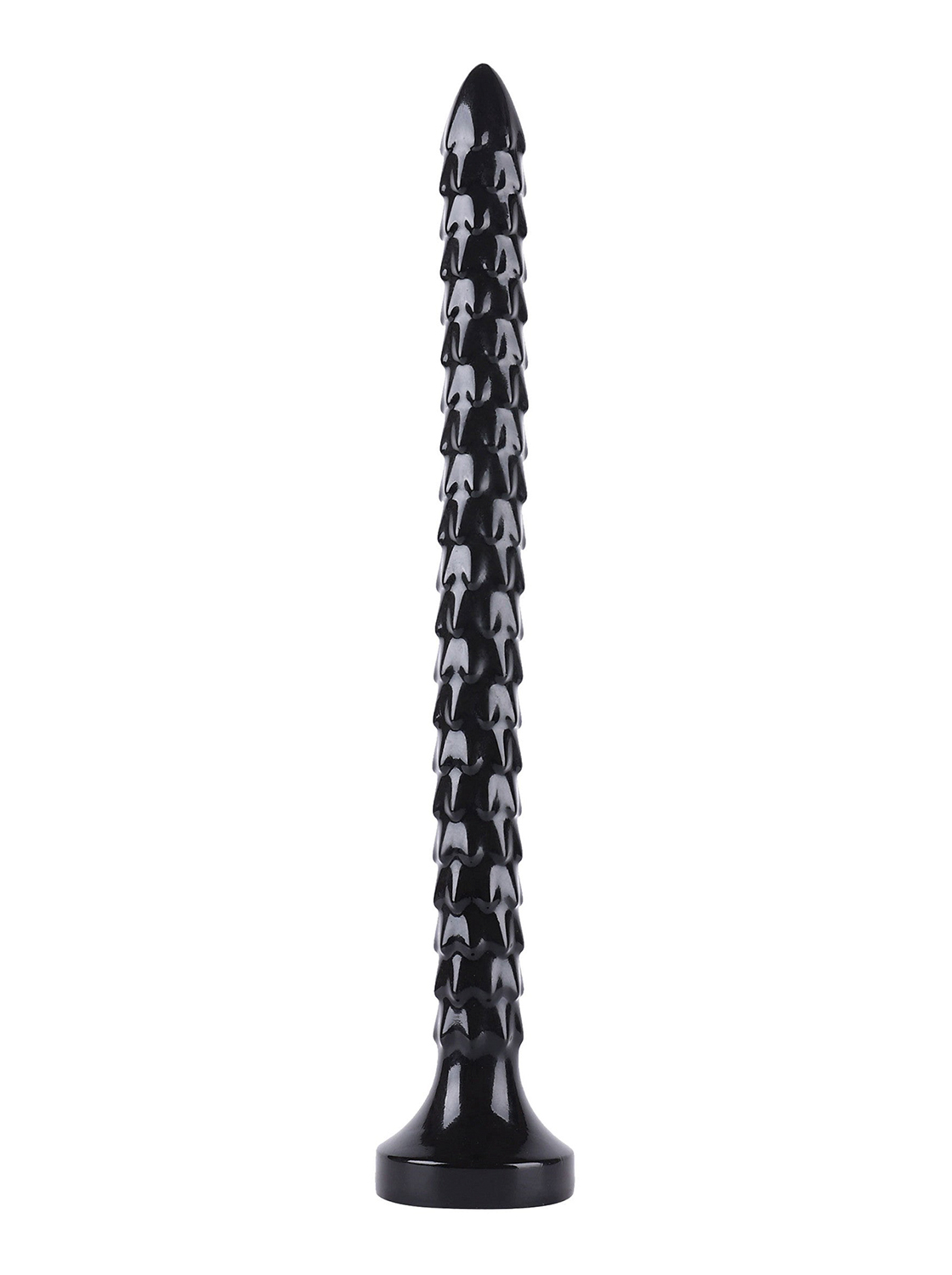 Extreme Consolador Anal XXL Extra Largo con Textura Escamada - 41 cm
