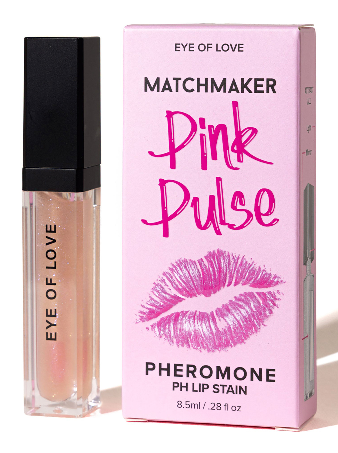 Gloss Labial con Color Adaptativo con Feromonas - Pink Pulse 8,5 ml