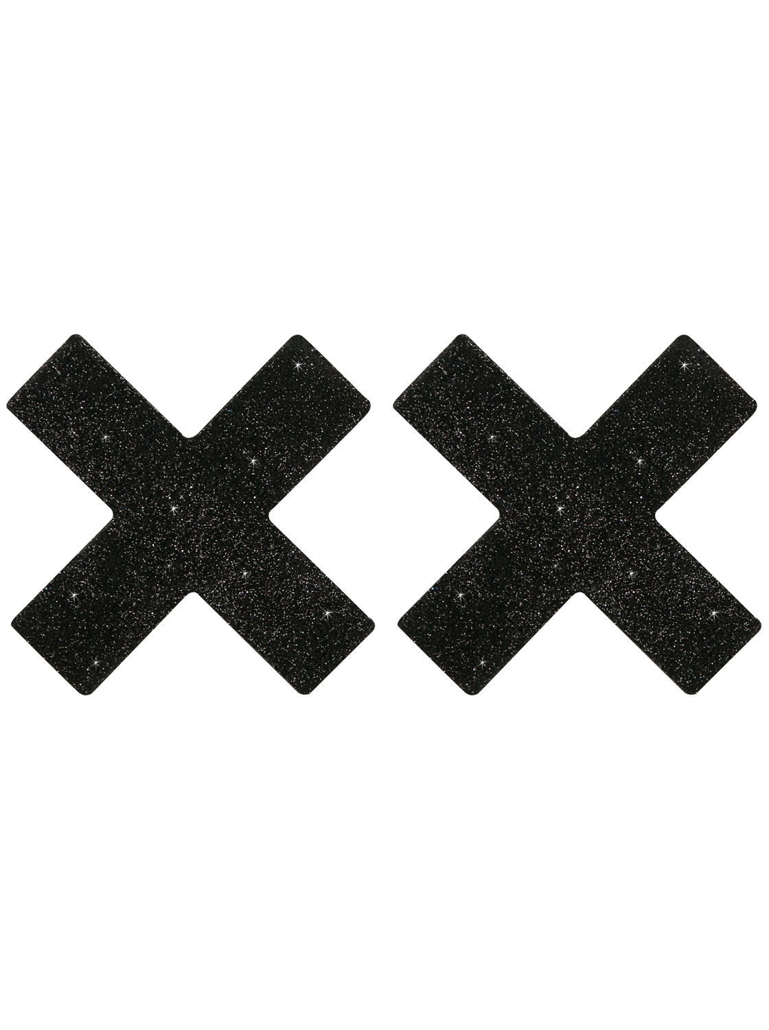 Cottelli Accessoires Pezoneras Brillantes - Cruz Negra