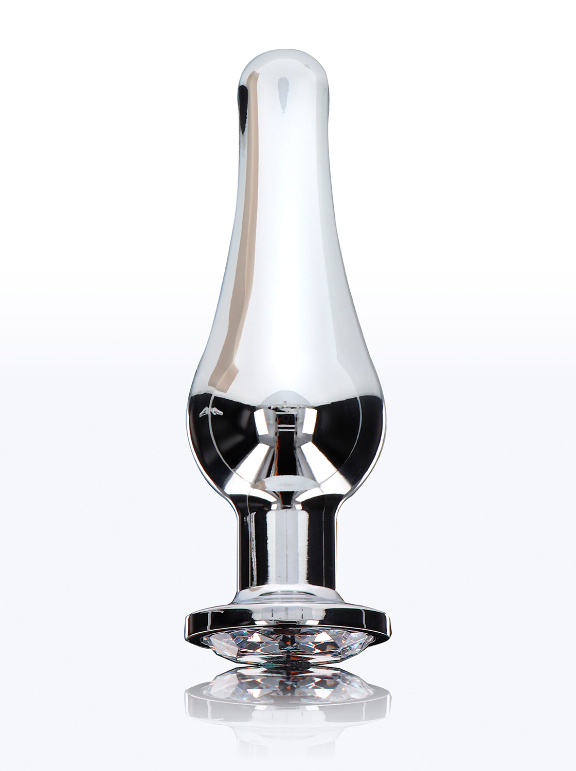 Plug Anal Botón de Rosa para Principiantes - 8.5cm