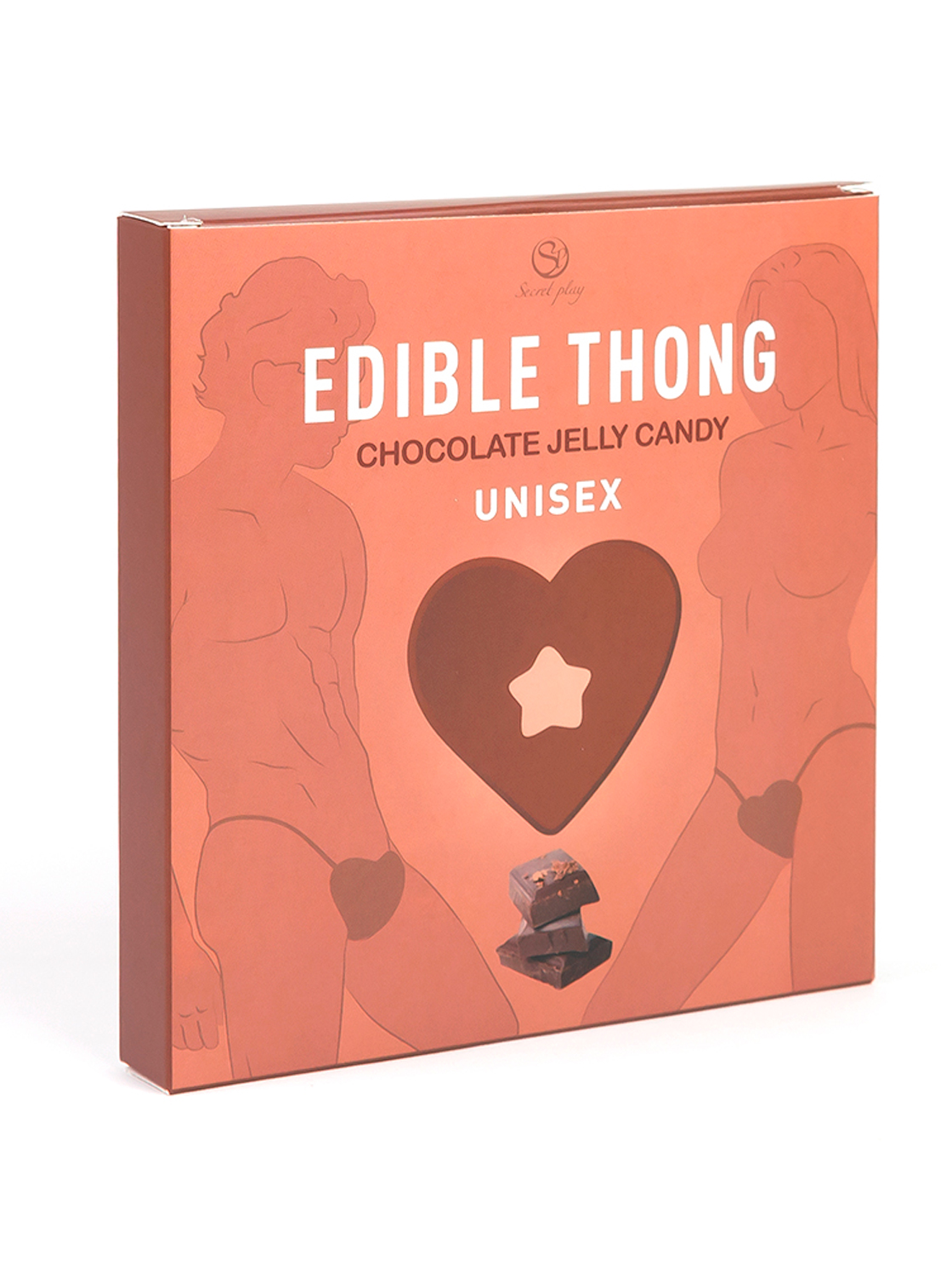 Tanga Comestible Unisex - Sabor Chocolate