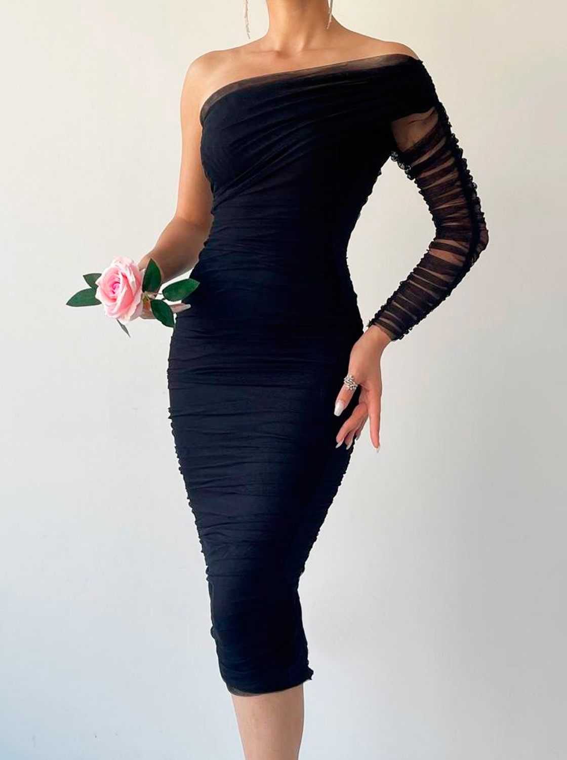 Vestido Benedita - Negro