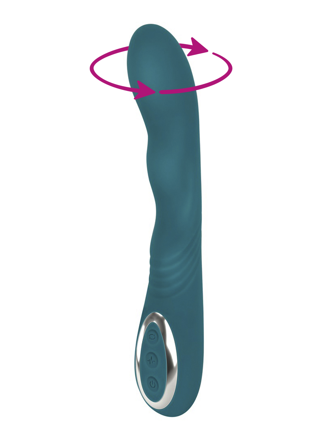 Vibrador de Punto G con Rotación
