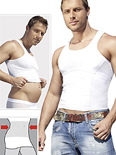 T-shirt Adelgaçante Homem - Branco