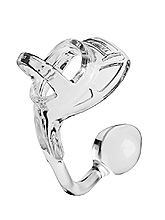 Cock Ring & Plug - Armour Tug Lock