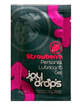 AMOSTRA - Lubrificante Morango 5ml - JoyDrops®