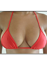 Top Bikini Brasileiro médio - Encarnado