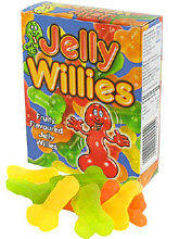 Penis-shaped gummies - Various flavours
