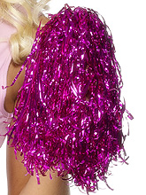 Metalic Pom Poms