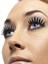 White and Black Eye-Lashes