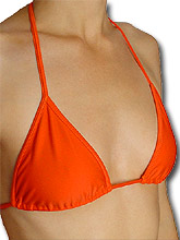 Top Bikini Brasileiro médio - Laranja